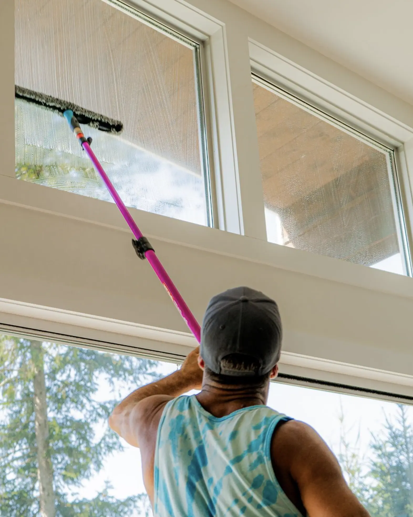 Eco friendly window cleaning