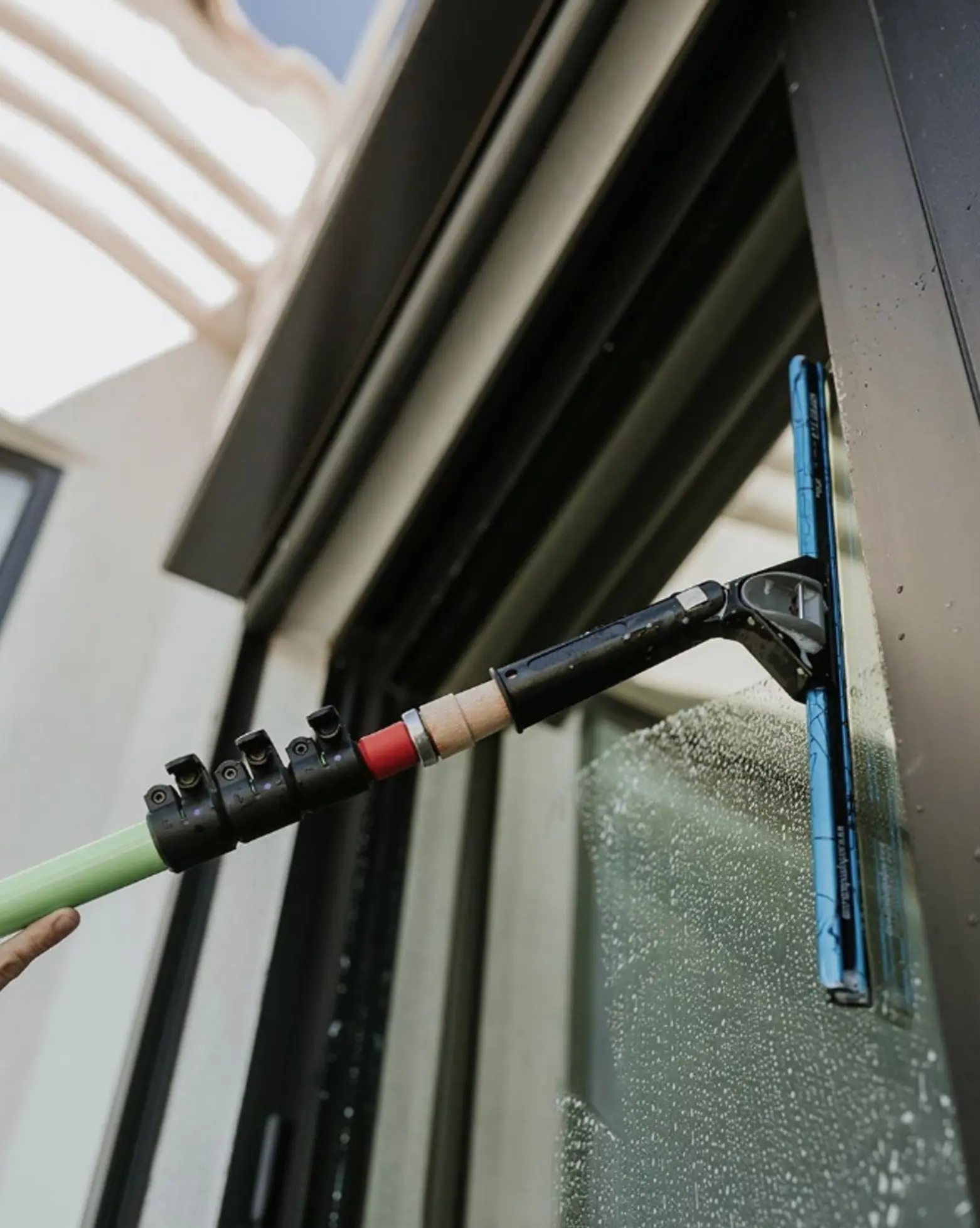 No soap window cleaning